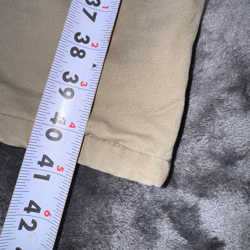 Wrangler Fleece Lined Cargo Pants Mens 40x30 Tan Khaki Work Trousers‎ 70WFLBH - Picture 4 of 11